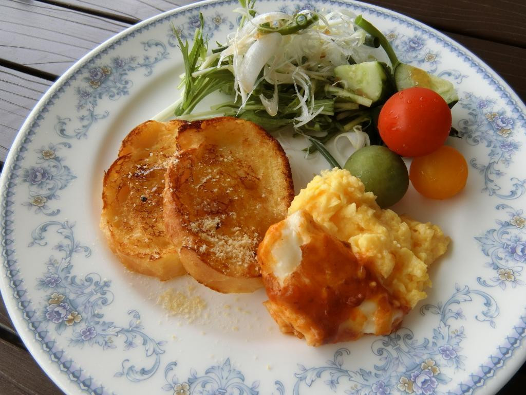 朝食　フレンチトースト