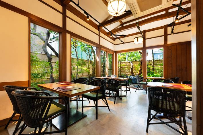 庭園レストランで
鎌倉ランチを / 5