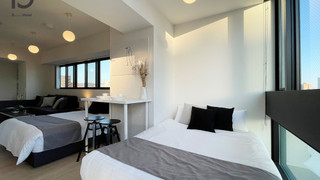 デラックス コンドミニアム 1 ベッドルーム 禁煙 シティビュー (bHotel Nekoyard 701)