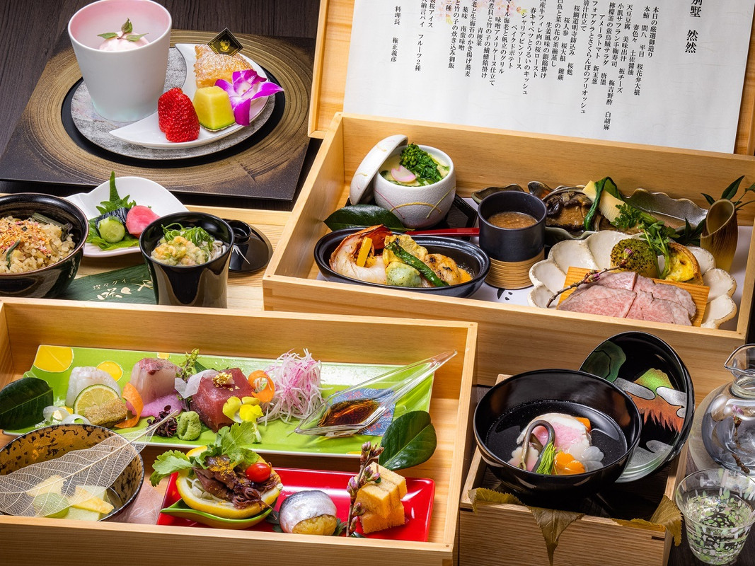 夕食／会席料理一例