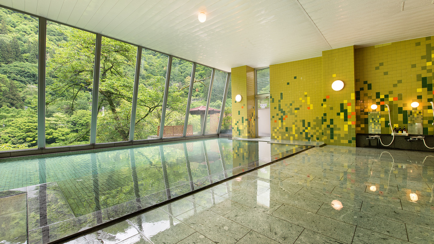 [Large bath] Men's indoor bath