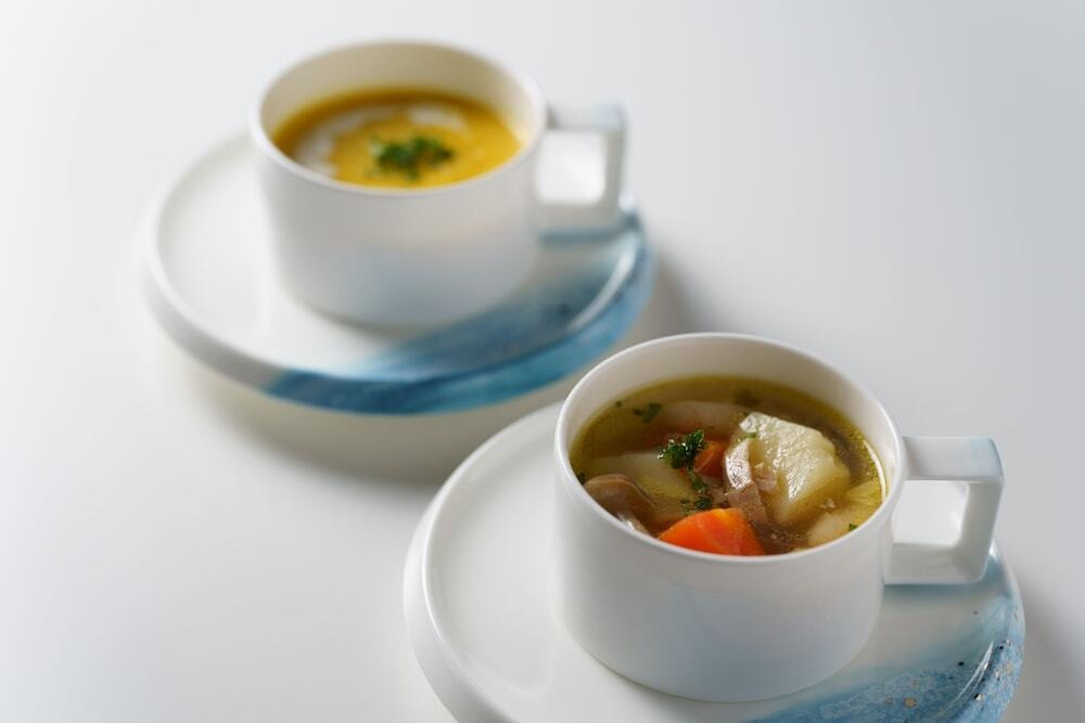 朝食ビュッフェ