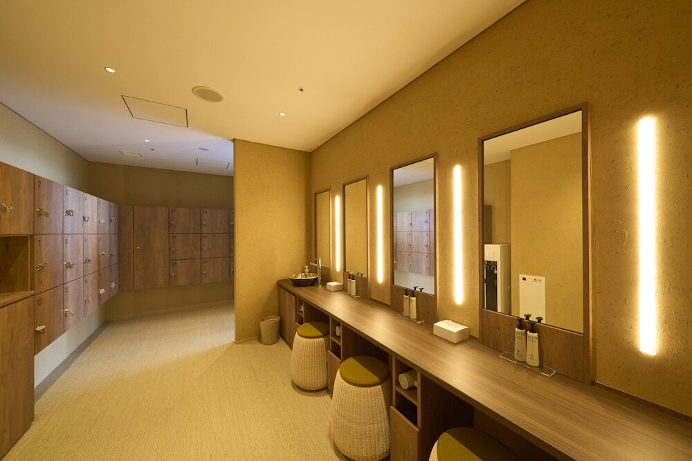 SKY SPA ちゅらの湯 脱衣所