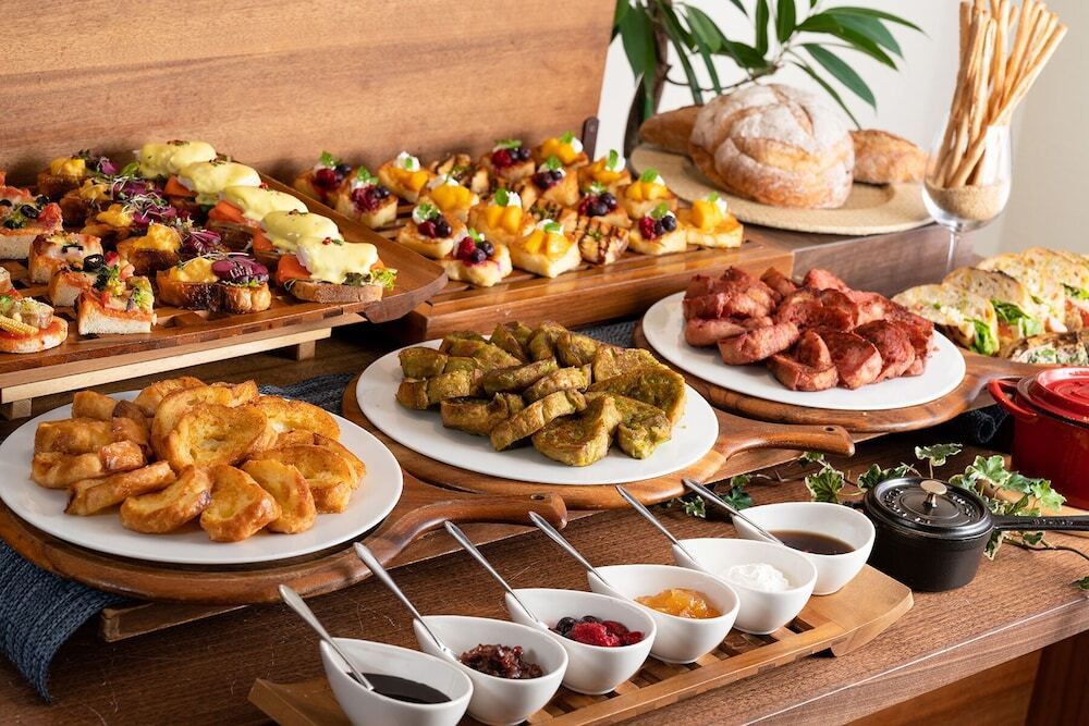 朝食ビュッフェ