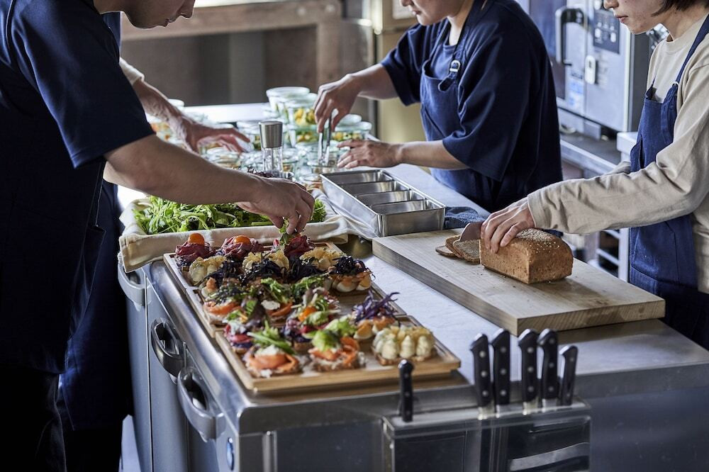 朝食ビュッフェ