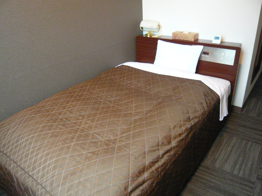 柔らかくて枕もぺったんこなベッド?…