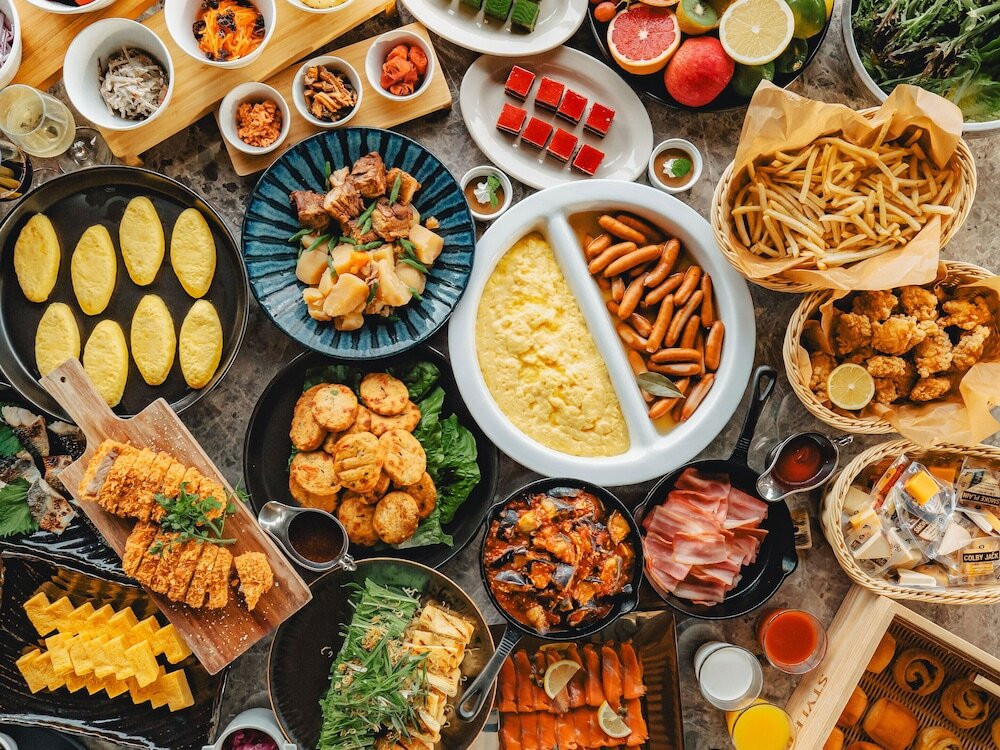 朝食ビュッフェ