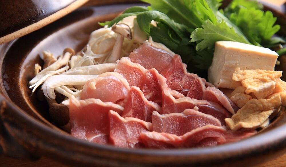 夕食 創作会席料理一例② / 2