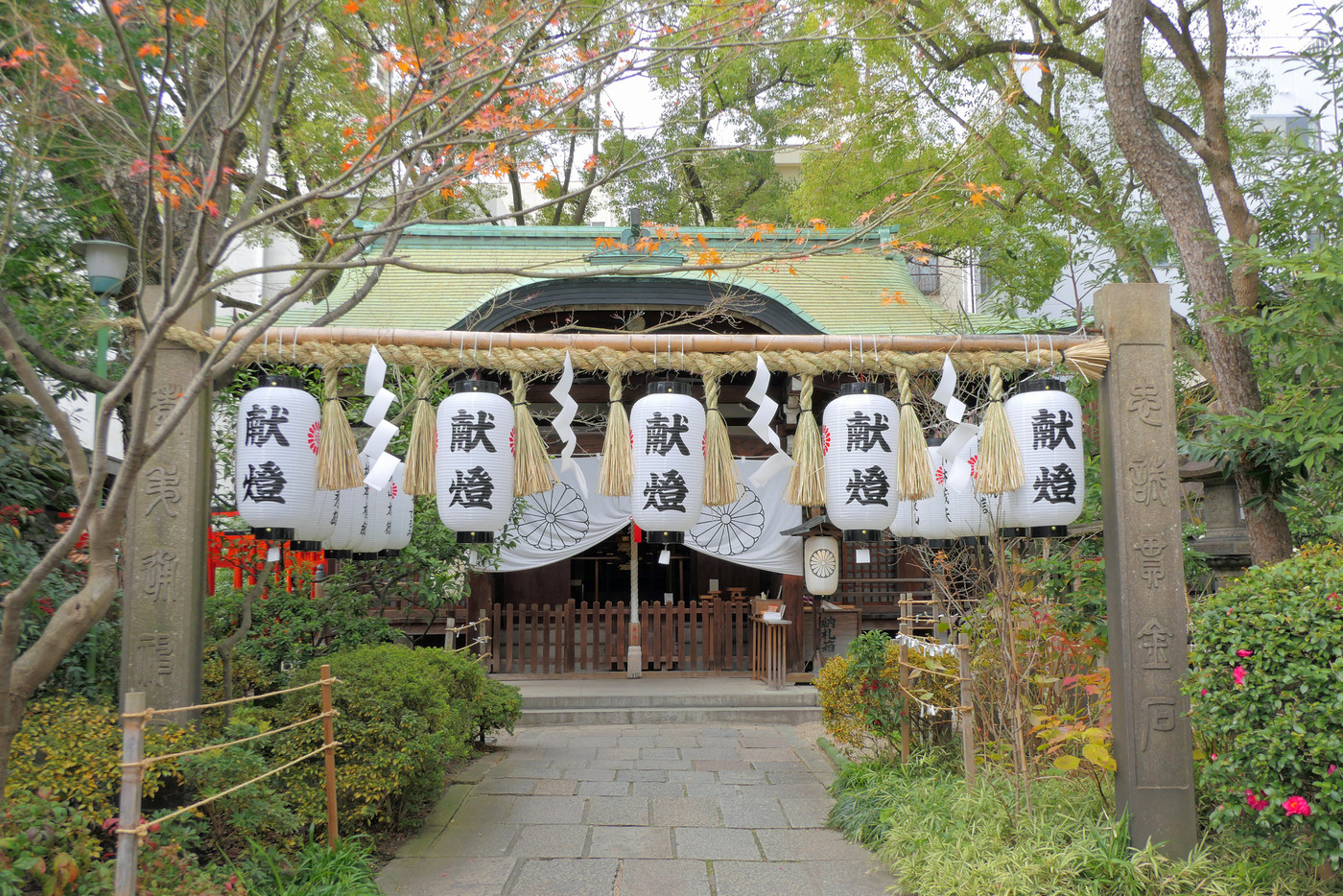 【堀越神社】 大阪府大阪市天王寺区茶臼山町１−８