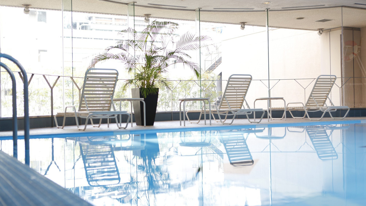 ホテルのジムでリフレッシュ♩3441767