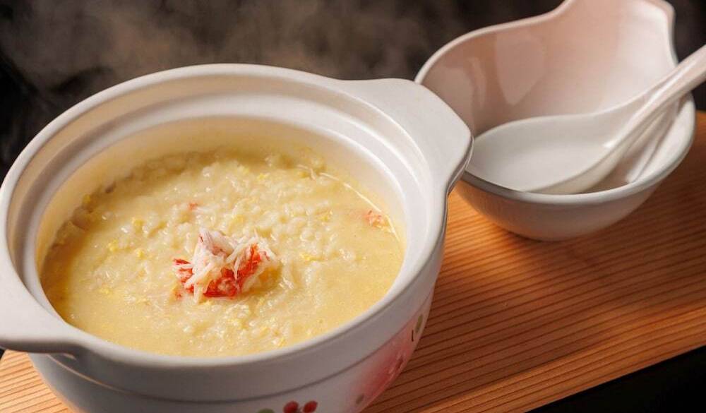 朝食ビュッフェ カニ雑炊 / 2