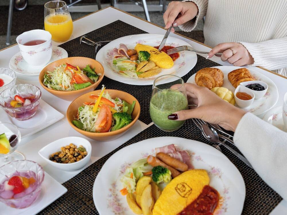 朝食ビュッフェ