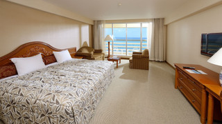 デラックス ルーム 禁煙 オーシャンビュー (3歳-5歳の添い寝追加料金 1泊1名2200円 現地払い)