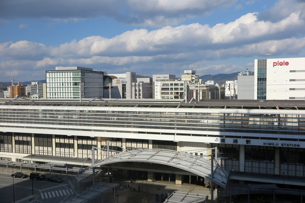 今回、窓から「姫路城」は見られず、残念