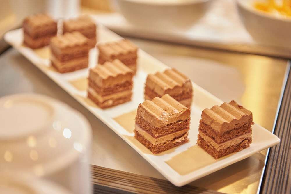 朝食ビュッフェ