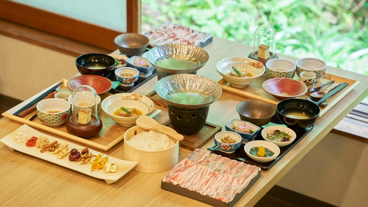 ランチ 箱根山麓豚しゃぶしゃぶメインの御膳