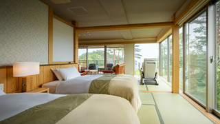 天望棟 絶景の次郎 2階 (20畳) 露天風呂付モダン和洋室