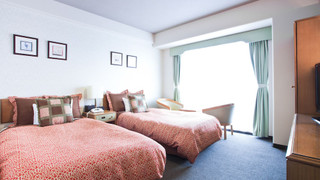 ツインルームシングルサイズベッド 2 台 禁煙