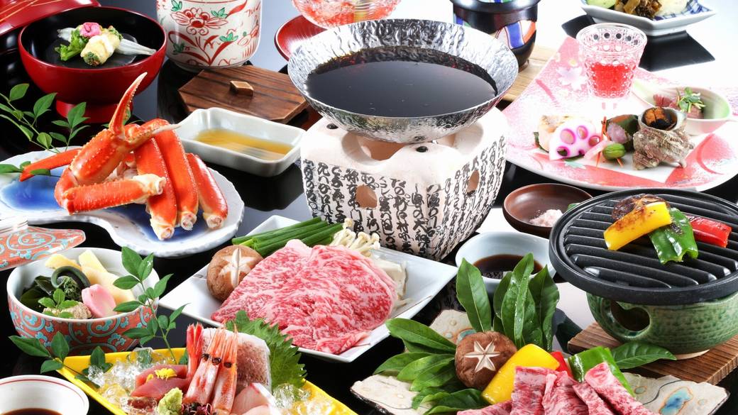 夕食 会席料理一例② / 2