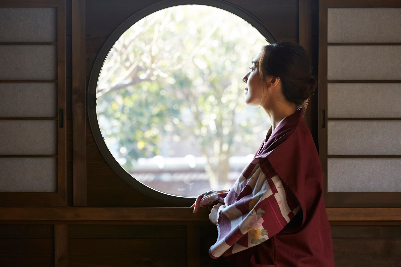 温泉旅行　女子一人旅
