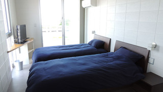 スタンダード ツインルーム オーシャンビュー バルコニー付き