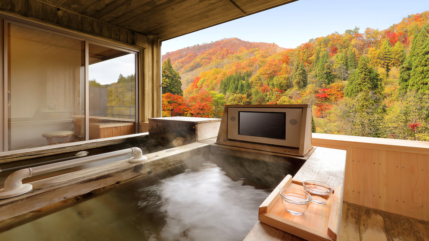 お部屋にいながらにして湯浴み三昧♡心潤う絶景宿3393553