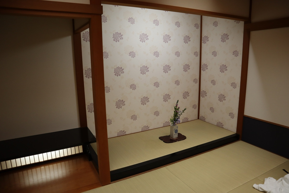 生花が生けてあります