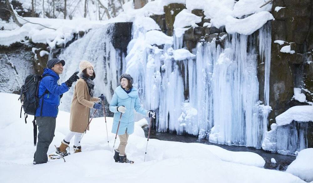 氷瀑 スノーシューウォーク / 3