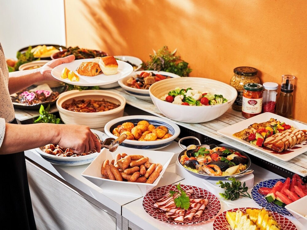 朝食ビュッフェ