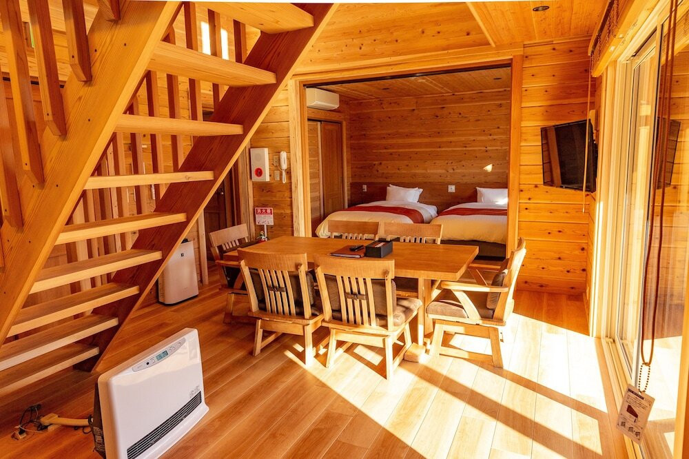 ログハウスのリビング一例