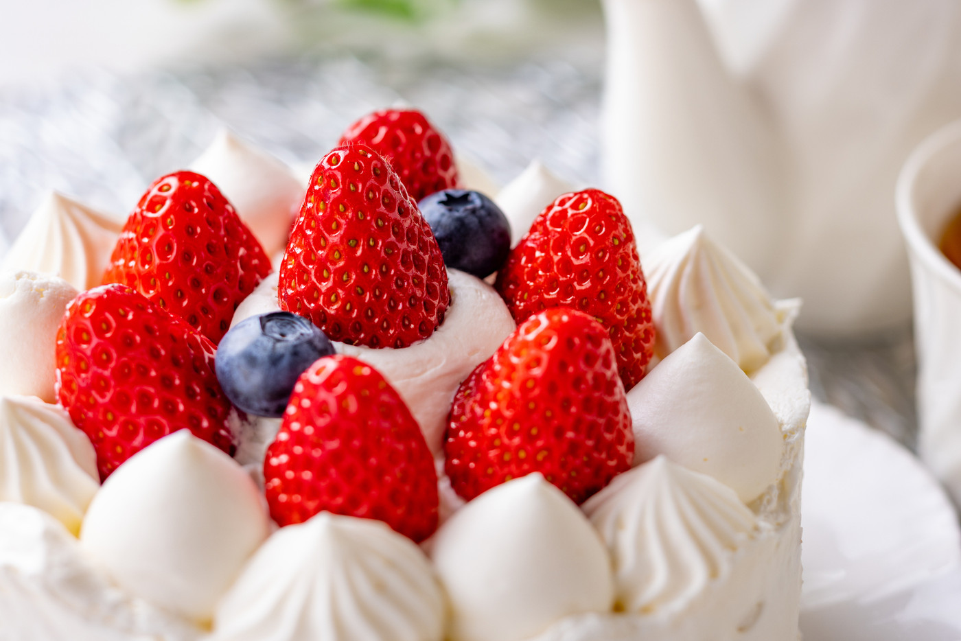 ケーキ　いちご　