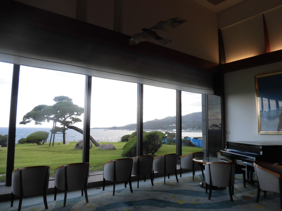 ラウンジからの景色も良いです