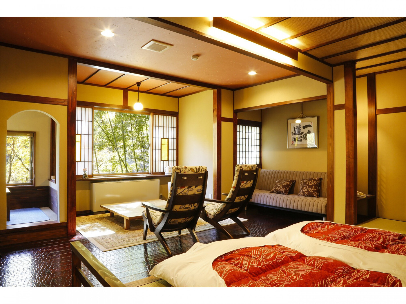 北アルプスの大自然を体感できる古民家旅館で飛騨牛に舌鼓4269596