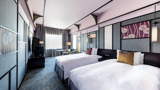 コンセプトルーム “Myakumyaku” コーナー デラックス ツインルーム 禁煙 (2名利用)