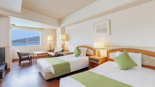 【最上階オーシャンビュー】デラックスツイン（禁煙）