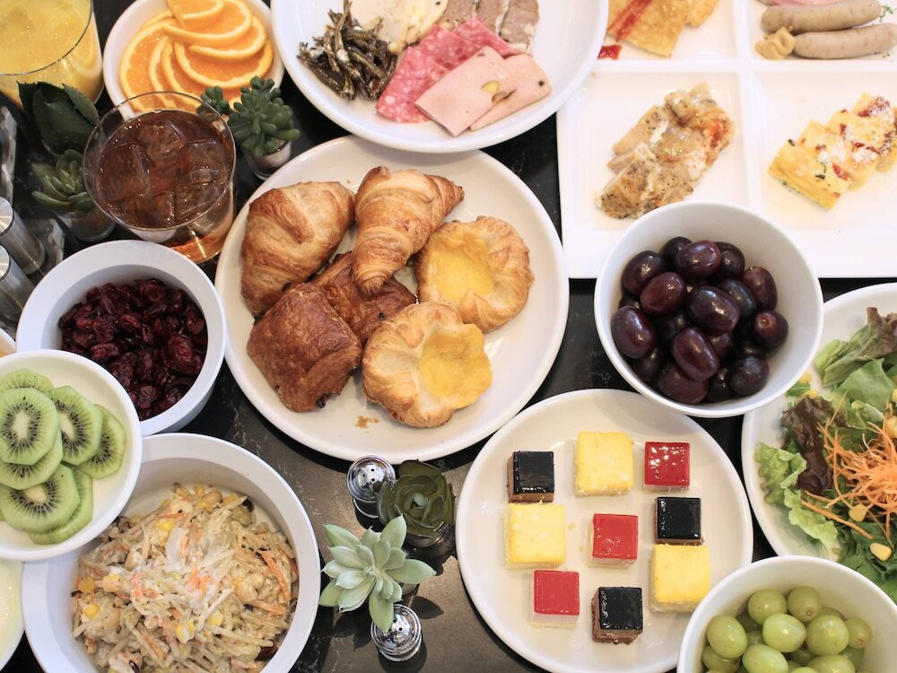 朝食ビュッフェ