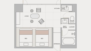 ジャパニーズモダンルーム 禁煙