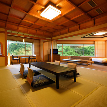 ゆったり客室で寛げる。ボリューム抜群のバイキング4575373