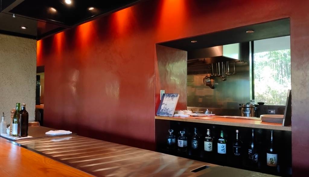 鉄板焼きのお店で
贅沢ランチ / 5