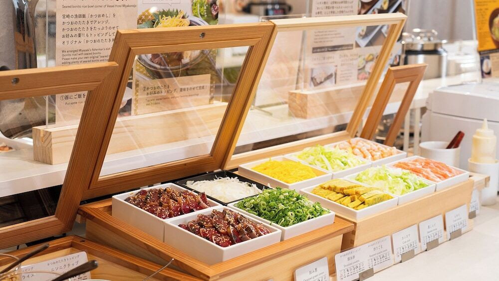 朝食ビュッフェ