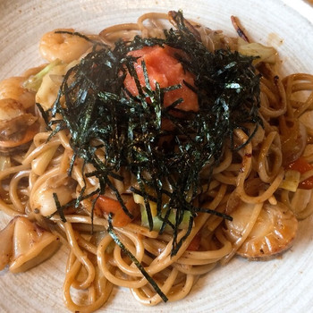 「焼きそばのまるしょう 豊四季本店」料理 1156564 海鮮バター醤油 並