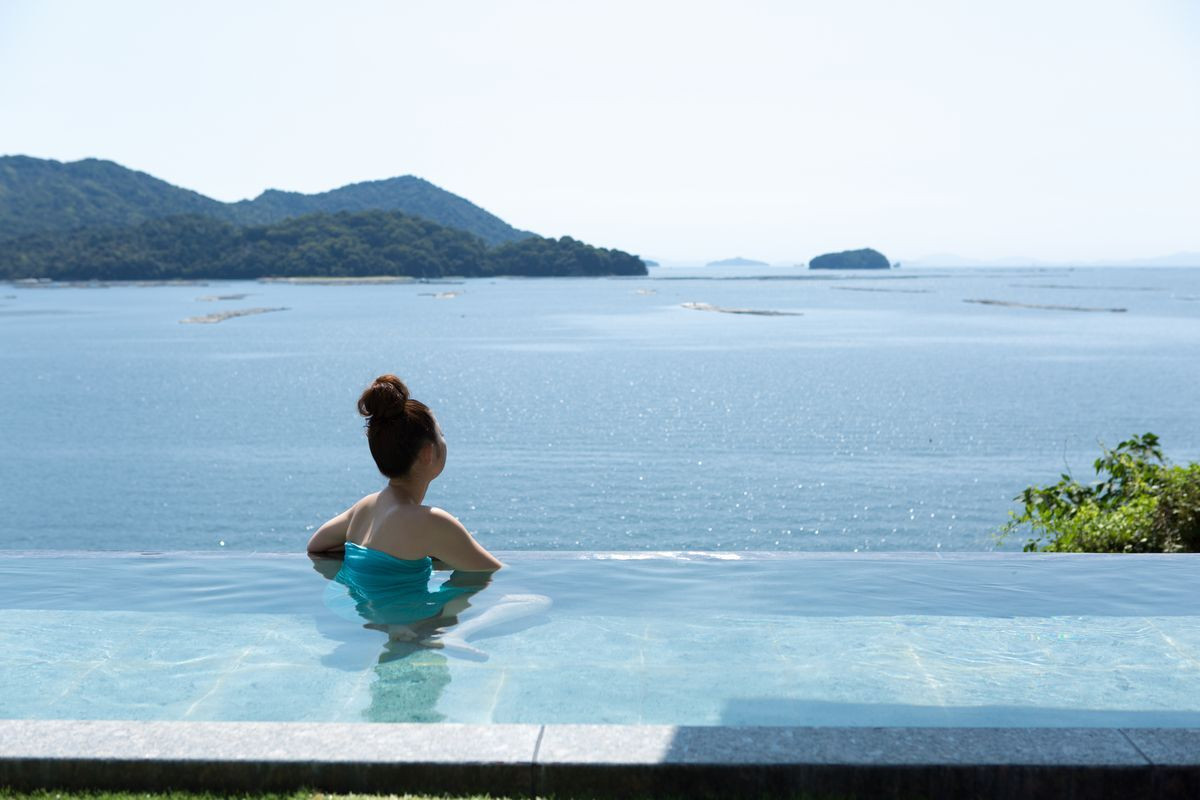 海を望む展望露天風呂が自慢4007661