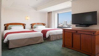 [禁煙] デラックスファミリーツイン with エキストラベッド(3名利用)