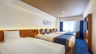 【リニューアル】デラックスツイン(エキストラベッド付)(禁煙)