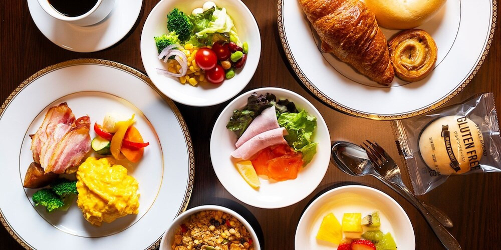 朝食ビュッフェ
