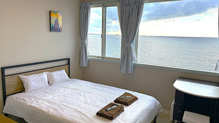 エコノミー ダブルルーム 1 ベッドルーム 禁煙 オーシャンビュー