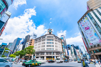 [Tokyo] Ginza 4-chome intersection [early summer]