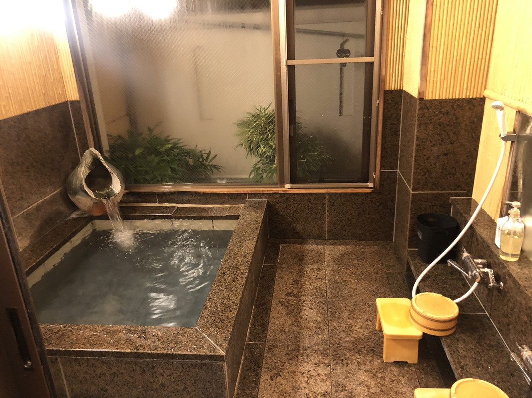 貸切風呂、お一人でも。