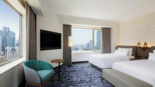 スイート シングルベッド 2 台 コーナー