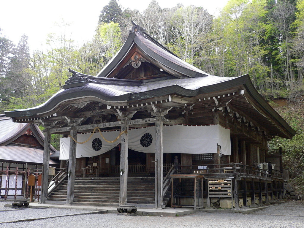 戸隠の中心的存在　「戸隠神社中社」39048